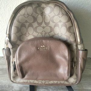Beautiful brown & tan backpack